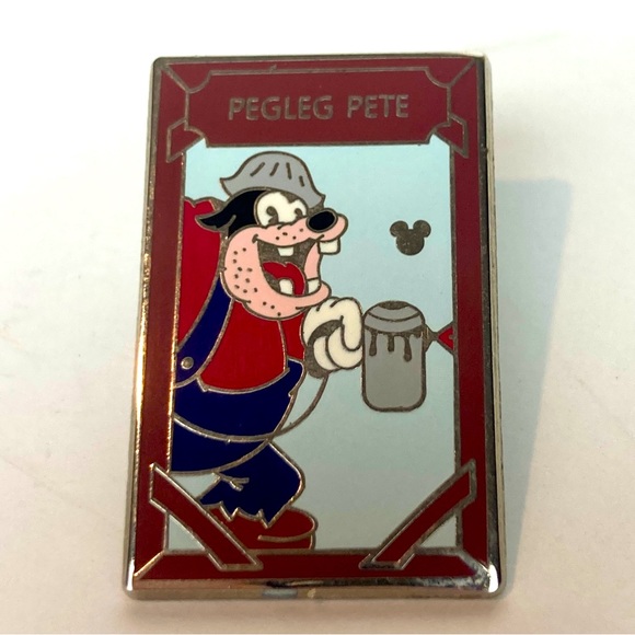 2012 Hidden Mickey Disney California Adventure DCA Construction Pegleg Pete Pin - Picture 1 of 2